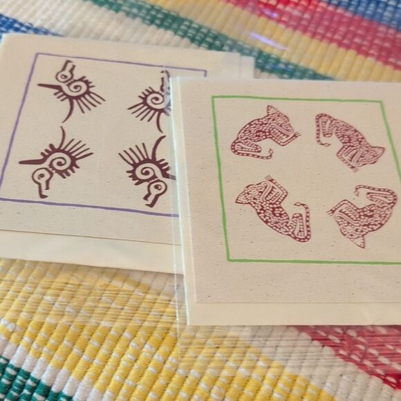 Vintage Large Lot Of Made In Mexico‎ Cards NIP Set Of 10 - Picture 14 of 16